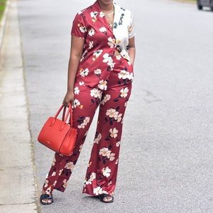 Lulus two piece Floral set